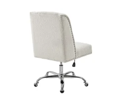 Comfort Home Warm White Sherpa Chair -Best Furniture Store 810543232 4