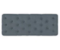 Claire Linen Upholstered Rolling Bench -Best Furniture Store 810543278 5