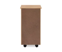 Craft Mate Natural Wood 6-Drawer Rolling Storage Cart -Best Furniture Store 810543290 5