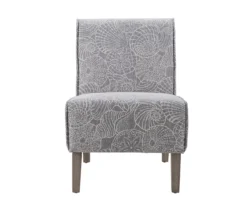 Jane Dark Gray Upholstered Coastal Slipper Chair 7 Jane Dark Gray Upholstered Coastal Slipper Chair -Best Furniture Store 810543303 3