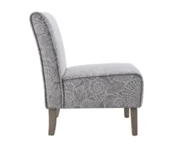 Jane Dark Gray Upholstered Coastal Slipper Chair 8 Jane Dark Gray Upholstered Coastal Slipper Chair -Best Furniture Store 810543303 4