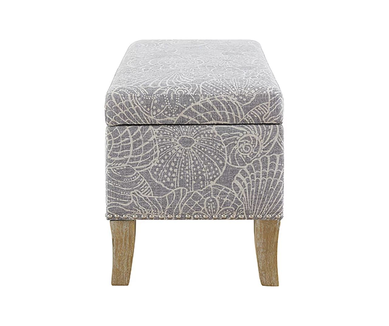 Lisa Seashell Storage Ottoman 4 Lisa Seashell Storage Ottoman - Image 4
