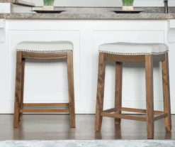Brooke 26" Backless Nailhead Counter Stool -Best Furniture Store 810543415 2