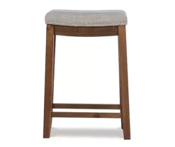 Brooke 26" Backless Nailhead Counter Stool -Best Furniture Store 810543417 3
