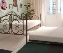 DHP Bradford Bronze Metal Twin Daybed & Trundle -Best Furniture Store 810543701 5