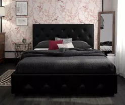 DHP Dana Faux Leather Upholstered Bed With Storage -Best Furniture Store 810543733 3