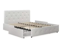 DHP Dana Faux Leather Upholstered Bed With Storage -Best Furniture Store 810543734 2