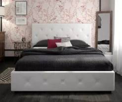 DHP Dana Faux Leather Upholstered Bed With Storage -Best Furniture Store 810543734 3