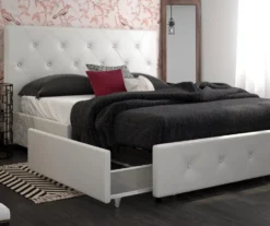 DHP Dana Faux Leather Upholstered Bed With Storage -Best Furniture Store 810543734 5
