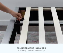 Brookside Isabelle Upholstered Wingback Bed -Best Furniture Store 810547603 810547607 810547628 810547611 6