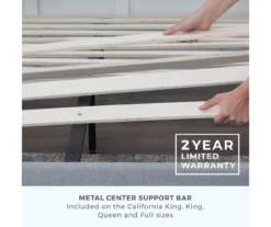 Isabelle Cream Upholstered Twin Wingback Bed -Best Furniture Store 810547603 810547607 810547628 810547611 7 1