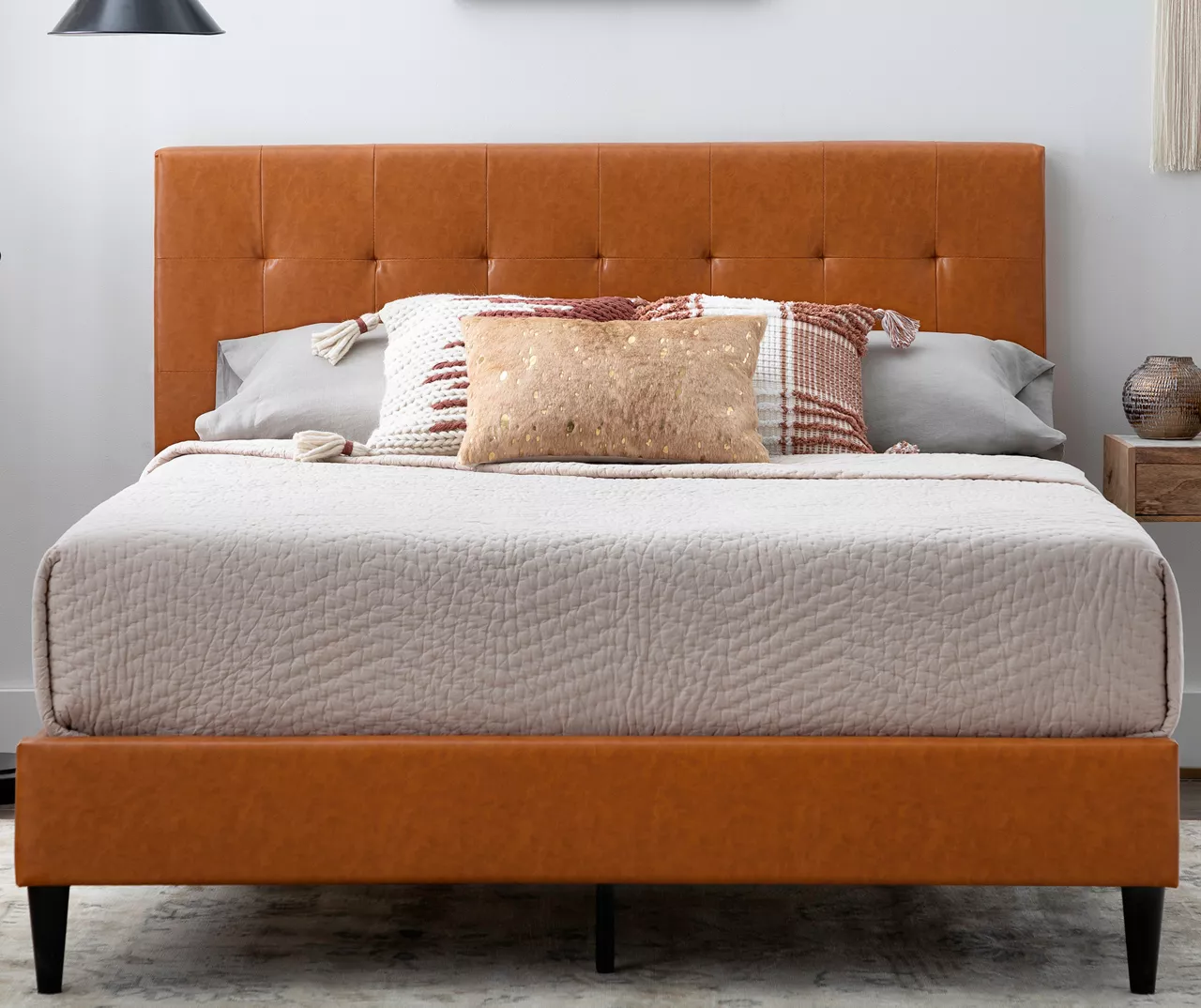 Brookside Cara Square Tufted Platform Bed 5 Brookside Cara Square Tufted Platform Bed - Image 5