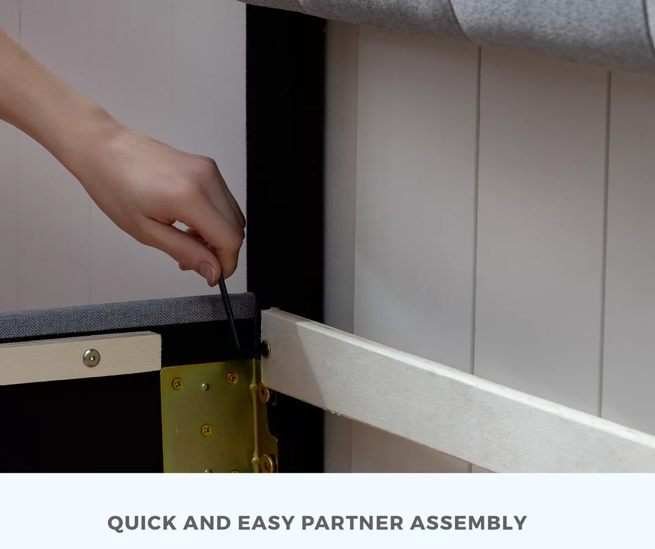 Brookside Cara Square Tufted Platform Bed 10 Brookside Cara Square Tufted Platform Bed - Image 10