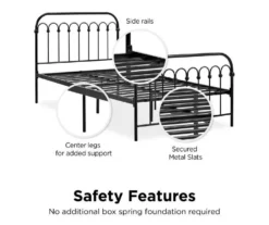 Novogratz Bright Pop Metal Bed -Best Furniture Store 810548772 4