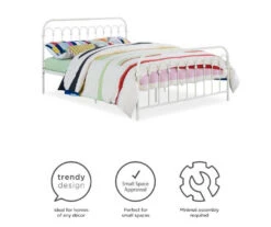 Novogratz Bright Pop Metal Bed -Best Furniture Store 810548773 1