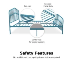 Navogratz Bushwick Metal Bed -Best Furniture Store 810548779 5