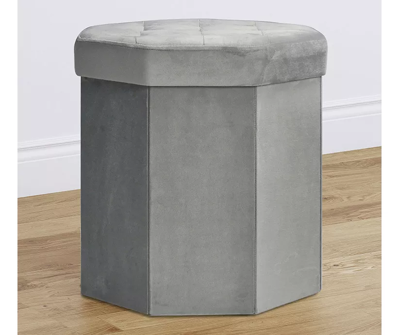 Real Living Geometric Storage Ottoman 3 Real Living Geometric Storage Ottoman - Image 3