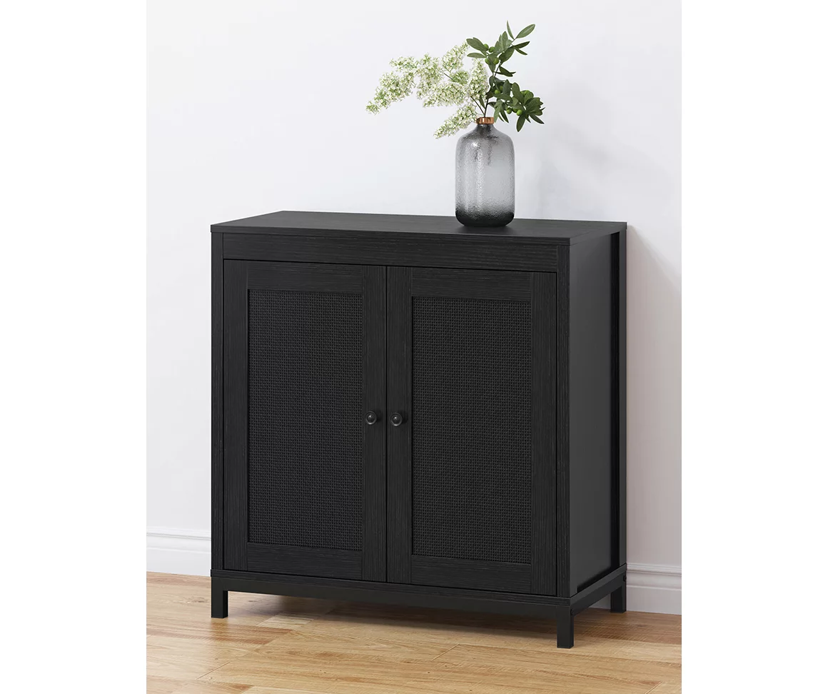 Real Living Seven Hills Cane Door Storage Cabinet 2 Real Living Seven Hills Cane Door Storage Cabinet - Image 2