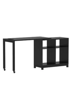 Real Living Seven Hills Metal & Melamine 4-Cube Pivot Desk With USB Charging -Best Furniture Store 810561092 31