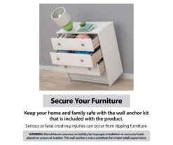 Ivory Oak 3-Door Storage Wardrobe -Best Furniture Store 810561398 6