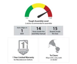 Ivory Oak 3-Door Storage Wardrobe -Best Furniture Store 810561398 7