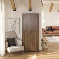 Seven Hills Columbia Walnut 2-Door Storage Cabinet 12 Seven Hills Columbia Walnut 2-Door Storage Cabinet -Best Furniture Store 810563167 61