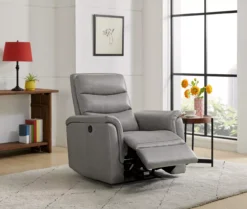 Real Living Faux Leather Power Recliner -Best Furniture Store 810568024 2
