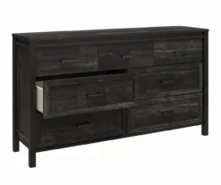 Silverton Black Oak 7-Drawer Dresser 9 Silverton Black Oak 7-Drawer Dresser -Best Furniture Store 810569986 4