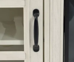 60" White 2-Tone Electric Fireplace Console -Best Furniture Store 810570730 5