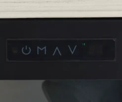 60" White 2-Tone Electric Fireplace Console -Best Furniture Store 810570730 6