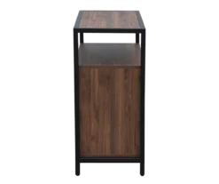 Walnut Chevron 2-Door Storage Cabinet 15 Walnut Chevron 2-Door Storage Cabinet -Best Furniture Store 810584249 A8
