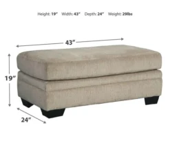 Signature Design By Ashley Dorsten Ottoman -Best Furniture Store 810587405 4