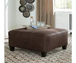 Signature Design By Ashley Navi Faux Leather Oversized Accent Ottoman 15 Signature Design By Ashley Navi Faux Leather Oversized Accent Ottoman -Best Furniture Store 810587440 4