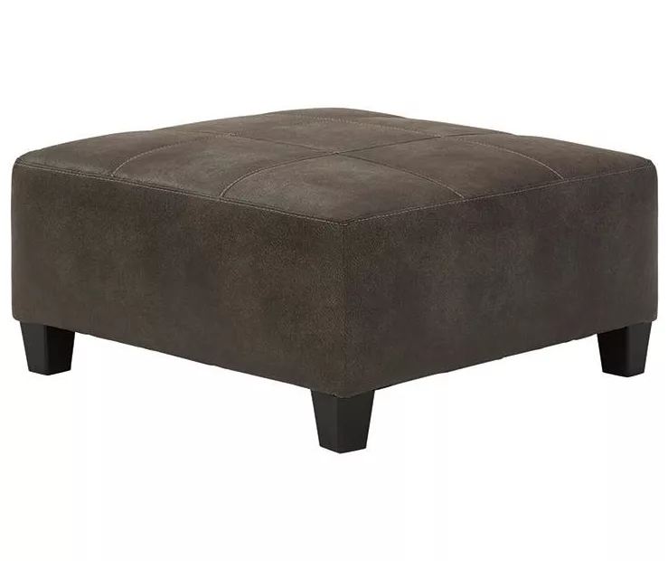 Signature Design By Ashley Navi Faux Leather Oversized Accent Ottoman 1 Signature Design By Ashley Navi Faux Leather Oversized Accent Ottoman
