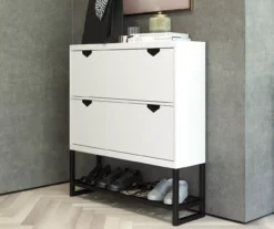 CosmoLiving Brielle Entryway Shoe Storage Cabinet -Best Furniture Store 810589009 5