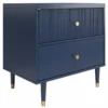 Elizabeth Navy Nightstand