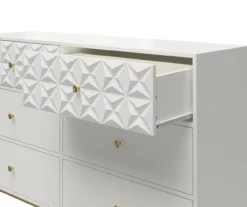 Blair White 6-Drawer Dresser -Best Furniture Store 810589238 1
