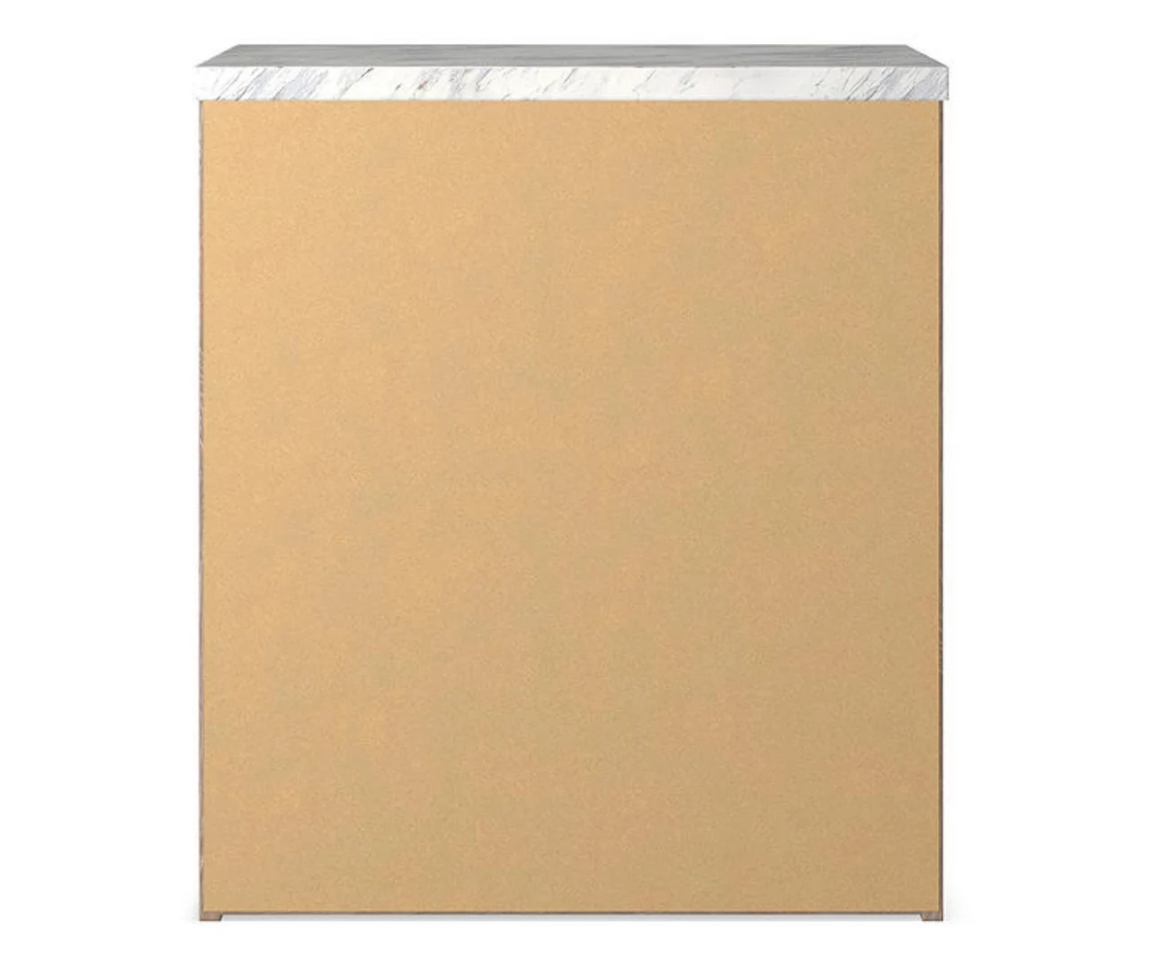 Senniberg Oak & Faux Calcutta 2-Drawer Nightstand 4 Senniberg Oak & Faux Calcutta 2-Drawer Nightstand - Image 4