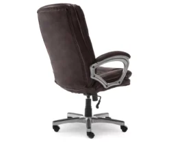 Benton Brown Big & Tall Faux Leather Executive Office Chair -Best Furniture Store 810590314 4