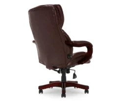 Serta Conway Big & Tall Bonded Leather Office Chair -Best Furniture Store 810590315 5 1