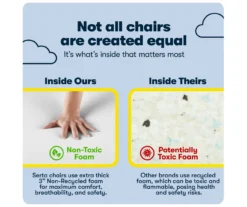 Serta Conway Big & Tall Bonded Leather Office Chair -Best Furniture Store 810590315 7 1