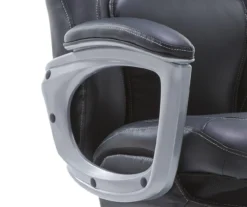 Delvin Black Bonded Leather Office Chair -Best Furniture Store 810590317 A0 7