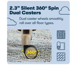 Claremont Black Bonded Leather Office Chair -Best Furniture Store 810590374 12