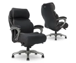 Jackson Black Big & Tall Executive Office Chair -Best Furniture Store 810590378 5