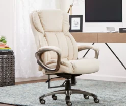 Serta Garret Executive Bonded Leather Office Chair -Best Furniture Store 810590385 2