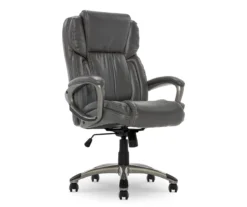 Serta Garret Executive Bonded Leather Office Chair -Best Furniture Store 810590386 A0