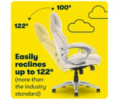 Serta Bryce Bonded Leather Office Chair -Best Furniture Store 810590391 8