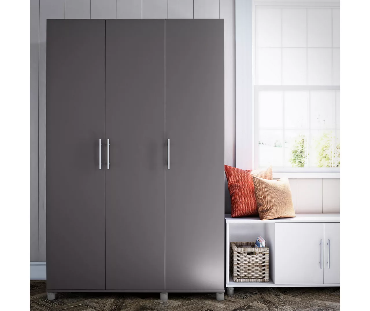 Systembuild Colwyn 3-Door Storage Wardrobe 2 Systembuild Colwyn 3-Door Storage Wardrobe - Image 2