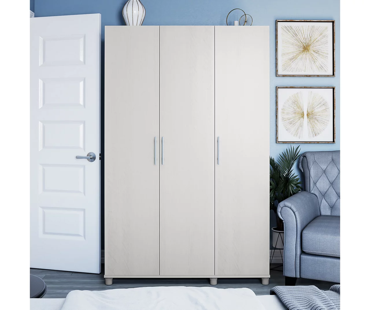 Systembuild Colwyn 3-Door Storage Wardrobe 7 Systembuild Colwyn 3-Door Storage Wardrobe - Image 7