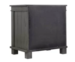 Topeka Warm Gray 3-Drawer Nightstand With USB Charging -Best Furniture Store 810591526 6